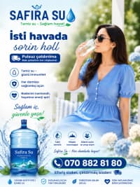 Safira Su - 19 L Təbii Mənbə Suyu — şəkil 7