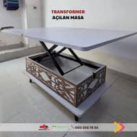 Jurnal masası Gümüşü rəng, Transformer — şəkil 10