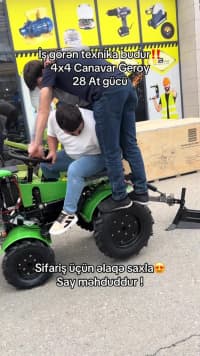 Mini traktor, kənd təsərrüfatı texnikası — şəkil 12