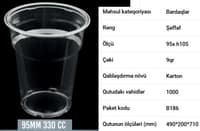 Pet stəkanlar və qapaqları — şəkil 5
