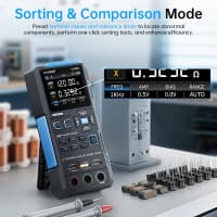 LCR test cihazı, elektron komponent ölçmə aləti — şəkil 10