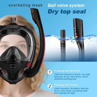Dalğıc üçün snorkel maskası — şəkil 14
