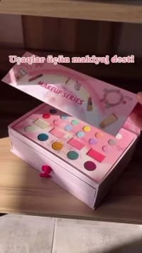 Uşaqlar üçün kosmetik oyuncaq makiyaj dəsti — şəkil 5