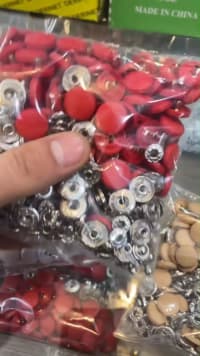 Tekstil üçün metal press düymələri — şəkil 3