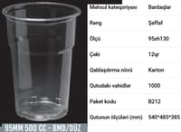 Pet stəkanlar və qapaqları — şəkil 11