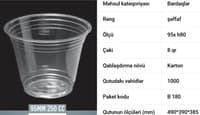 Pet stəkanlar və qapaqları — şəkil 4