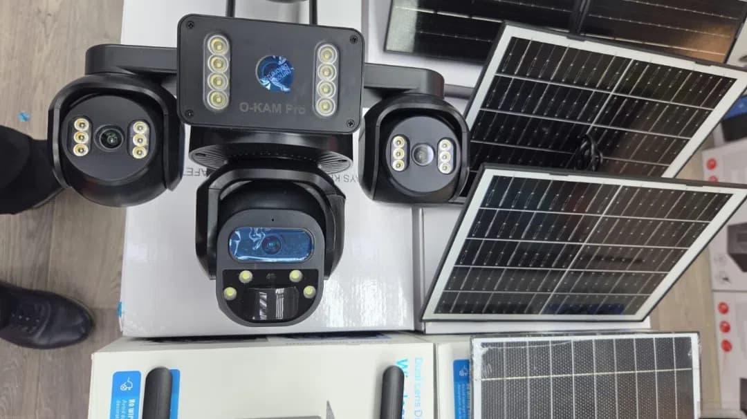 4G Solar Panelli PTZ Təhlükəsizlik Kamerası