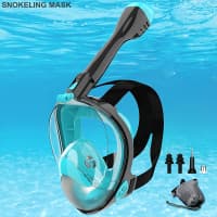 Dalğıc üçün snorkel maskası — şəkil 12
