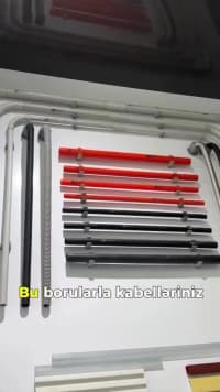 Mutlusan kabel qoruyucu borular, spiral və turuncu — şəkil 11
