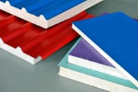 100 mm Pir sendviç panel – izolyasiya, yanğına davamı — şəkil 1