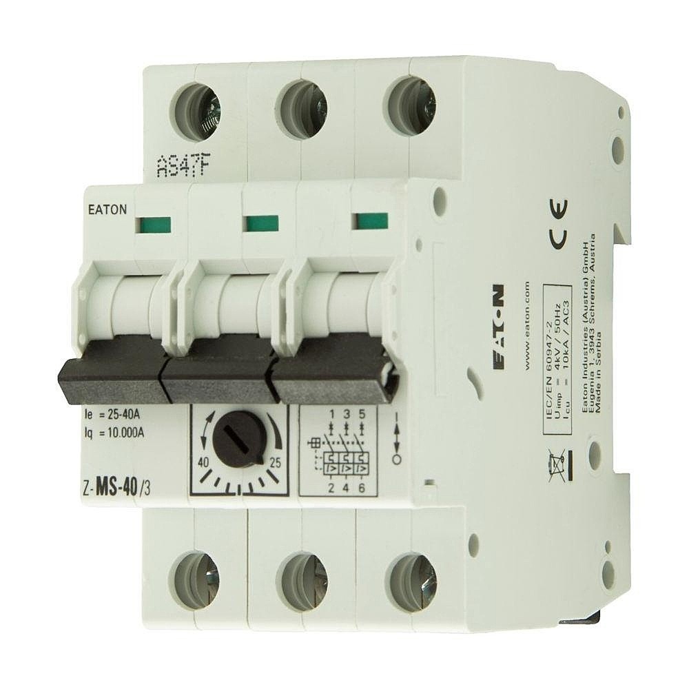Eaton Z-MS-40/3 mühərrik qoruma avtomatik elektrik açarı — şəkil 1