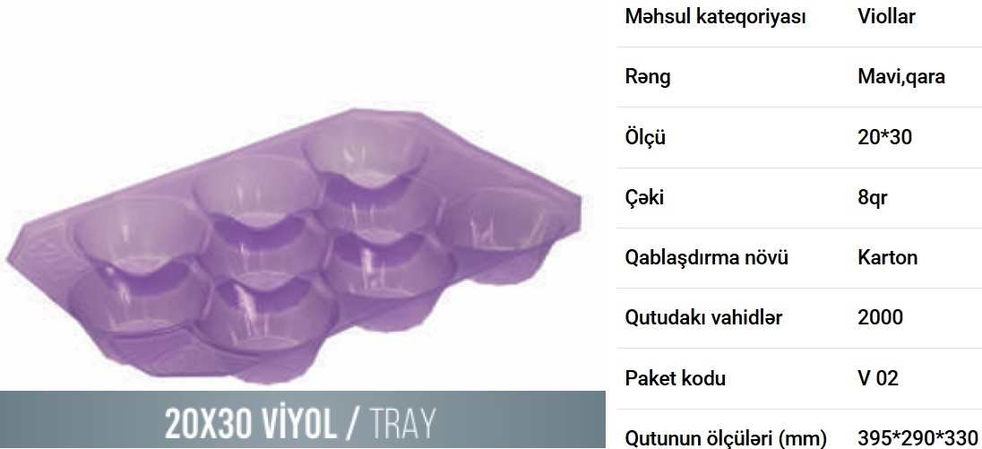 Meyvə və tərəvəz qablaşdırma viyolları — şəkil 3
