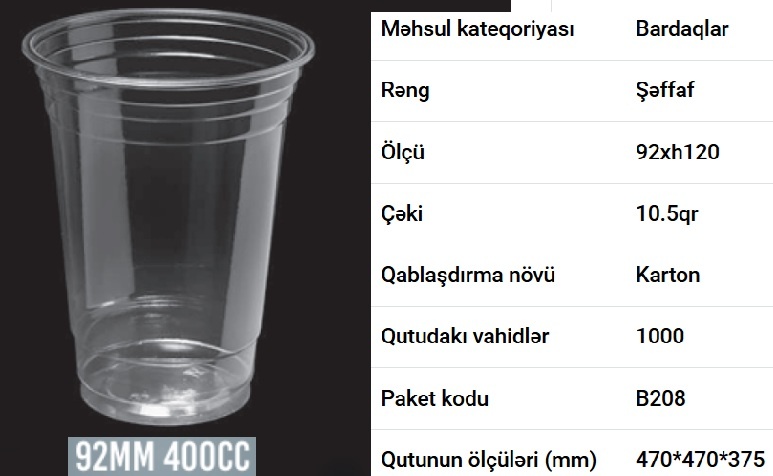 Pet stəkanlar və qapaqları — şəkil 14