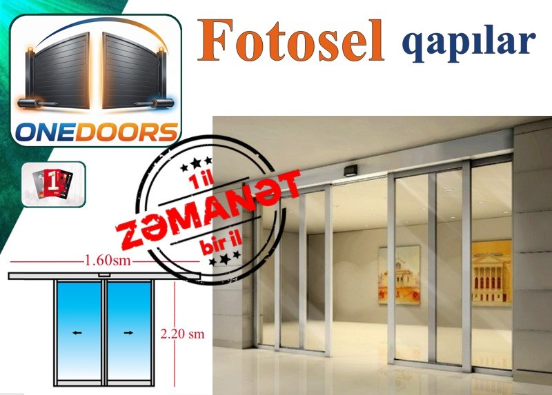 Avtomatik Fotosel Qapılar YENI