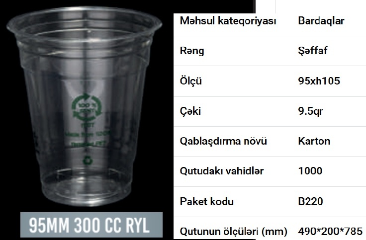 Pet stəkanlar və qapaqları — şəkil 8
