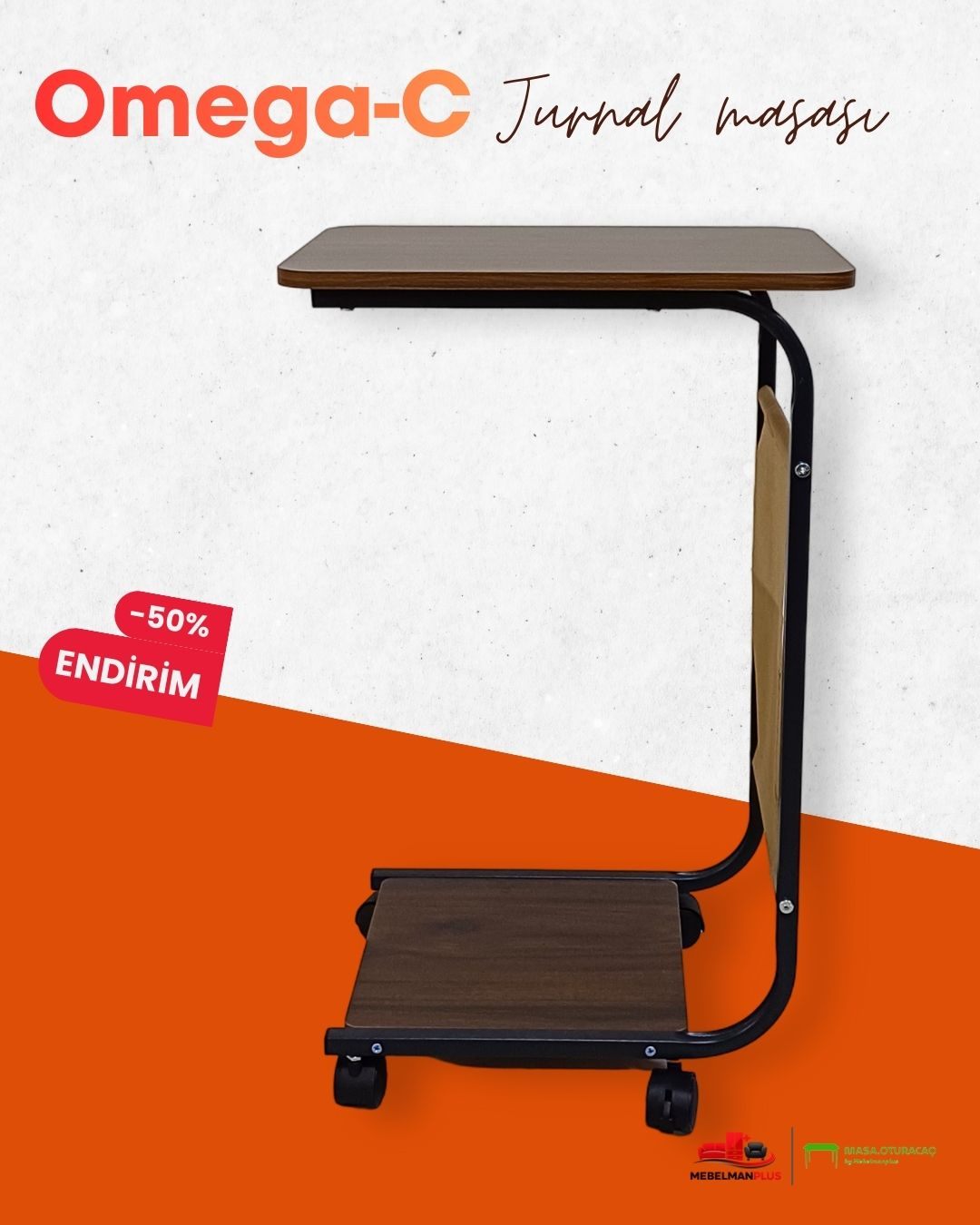 Jurnal masası Qəhvəyi rəng, Adi — şəkil 8