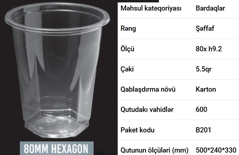 Pet stəkanlar və qapaqları — şəkil 21