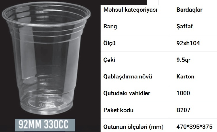 Pet stəkanlar və qapaqları — şəkil 13