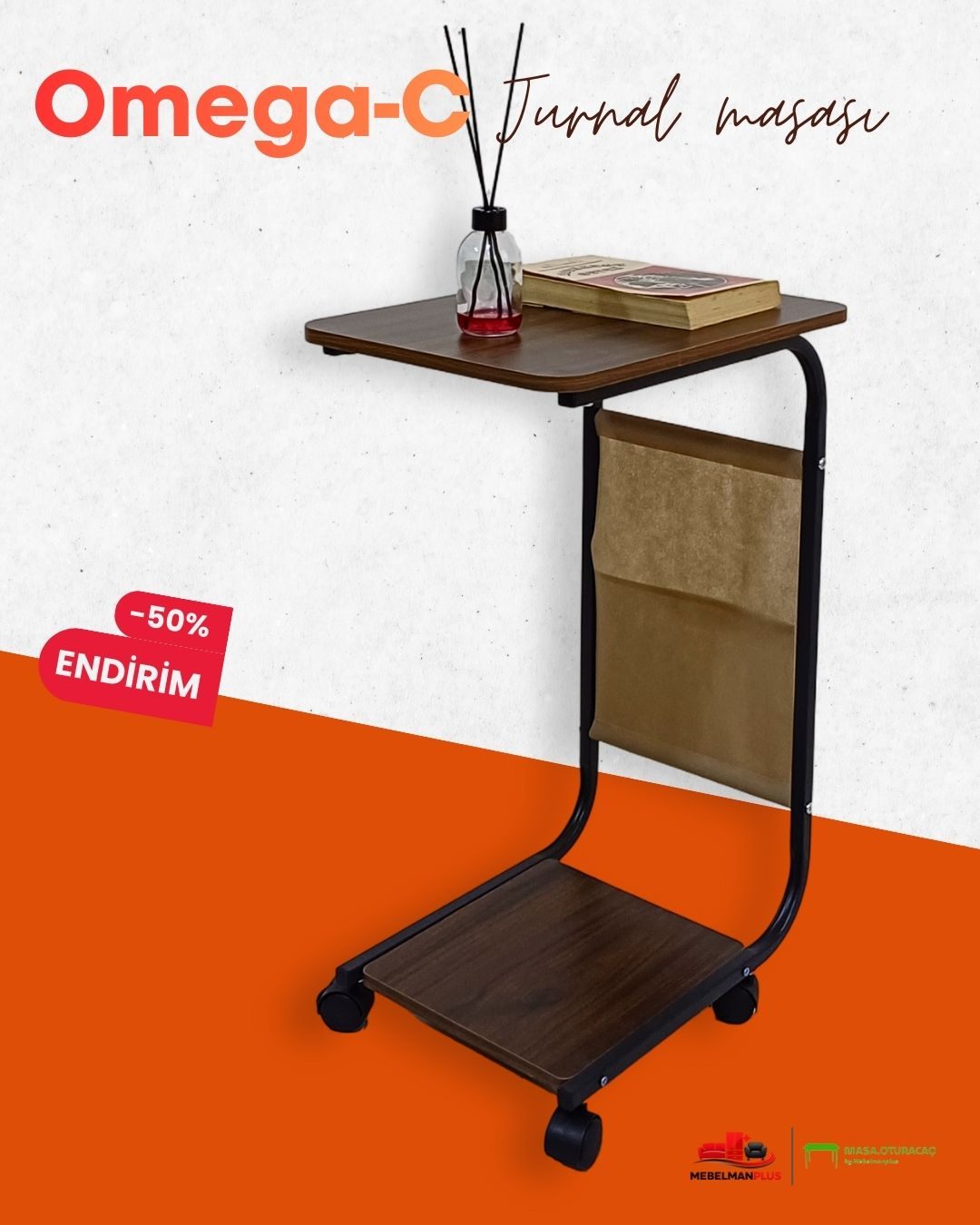 Jurnal masası Qəhvəyi rəng, Adi — şəkil 3