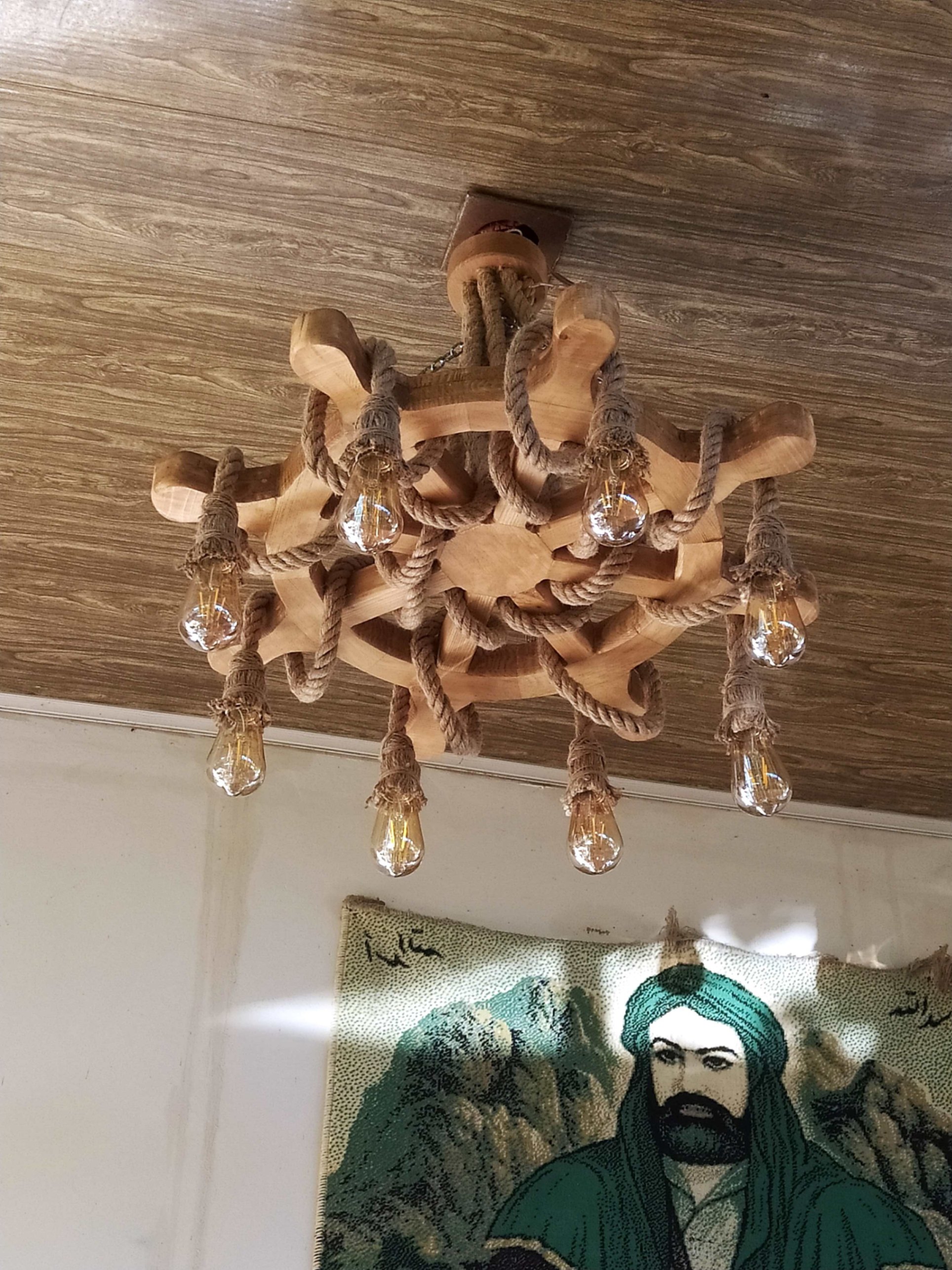 Çılçıraq Qəhvəyi rəng — şəkil 7