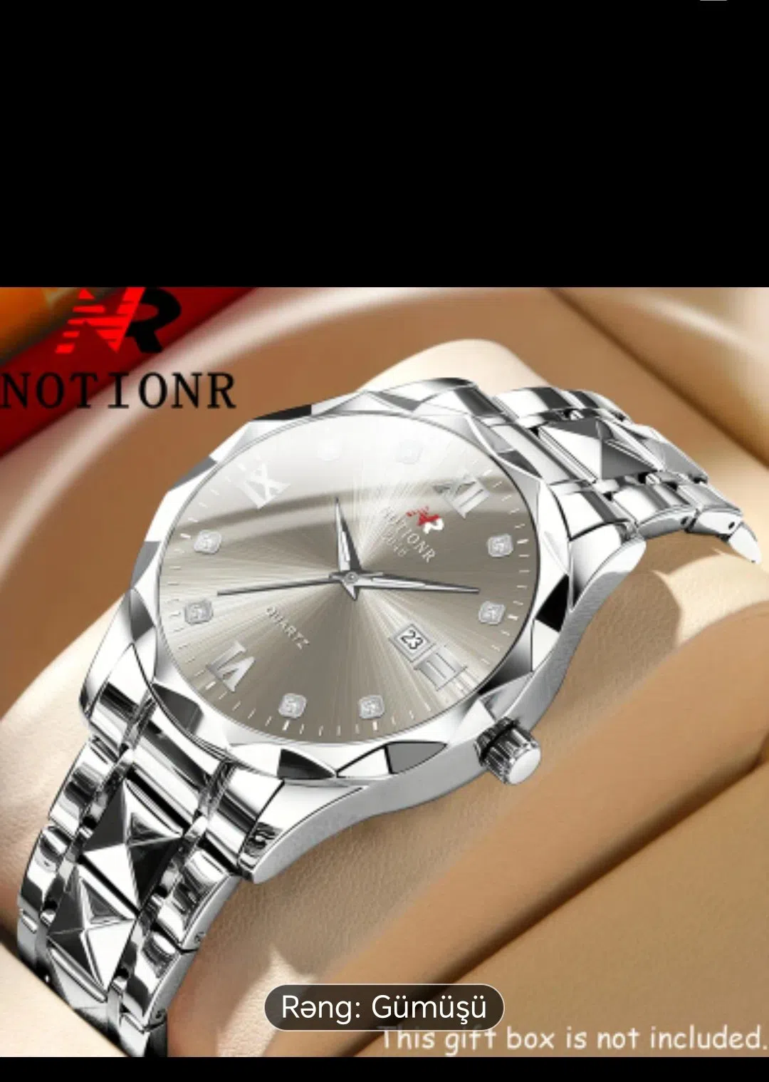 Kişi saatı, Gümüşü rəng