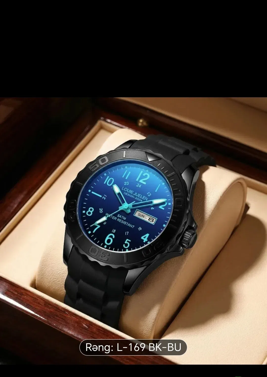 Kişi saatı, Qara rəng