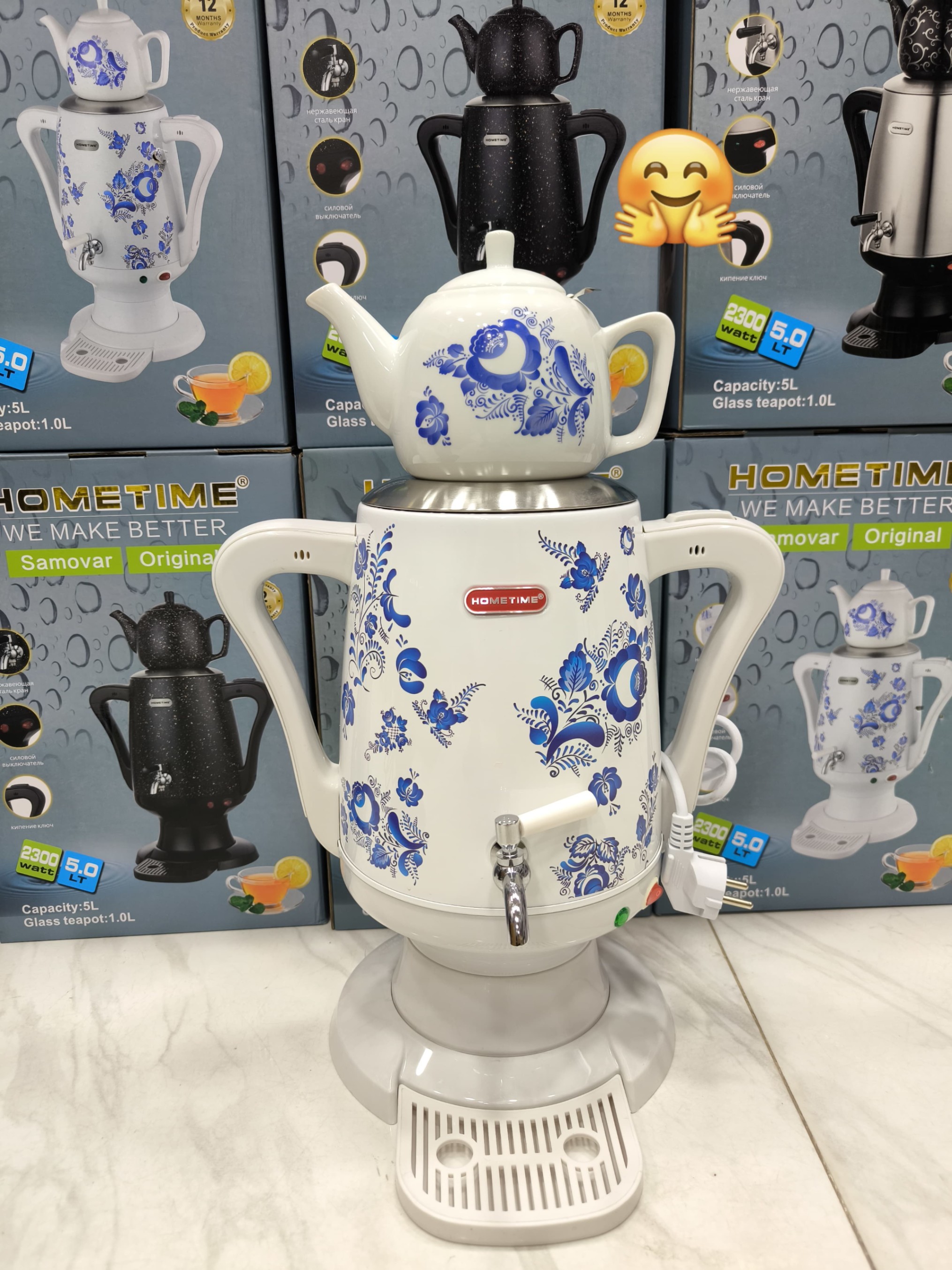 Paslanmayan polad material samovar — şəkil 6
