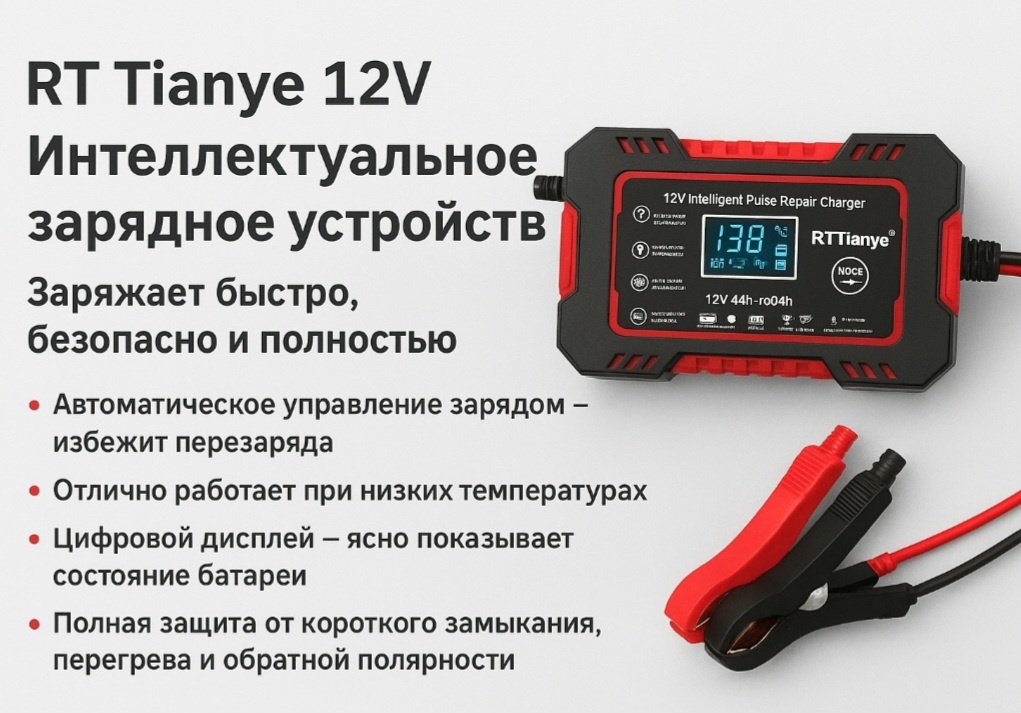 Akumulyator şarj cihazı RT TIANYE — şəkil 2