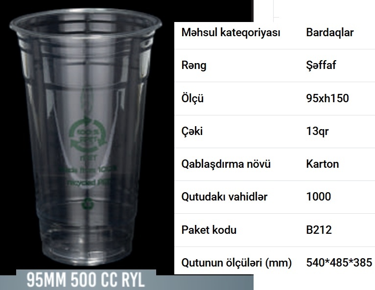 Pet stəkanlar və qapaqları — şəkil 12