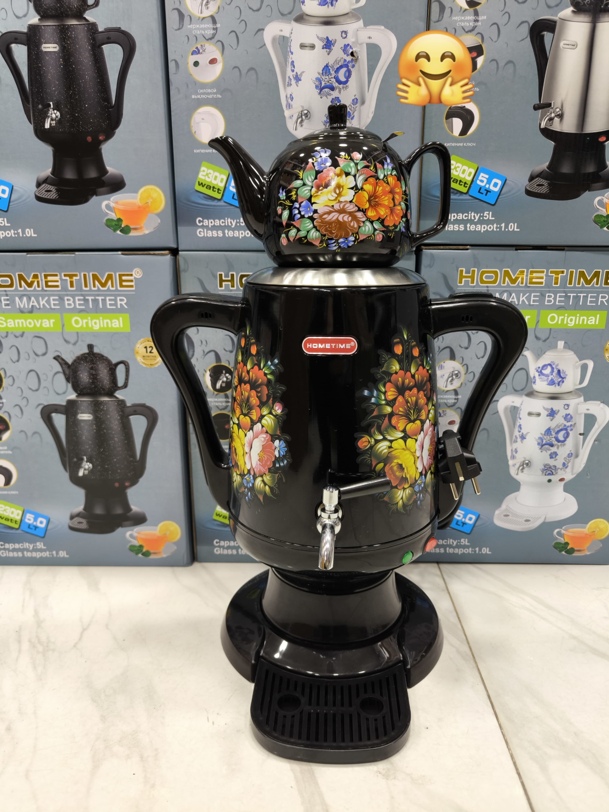 Paslanmayan polad material samovar — şəkil 5