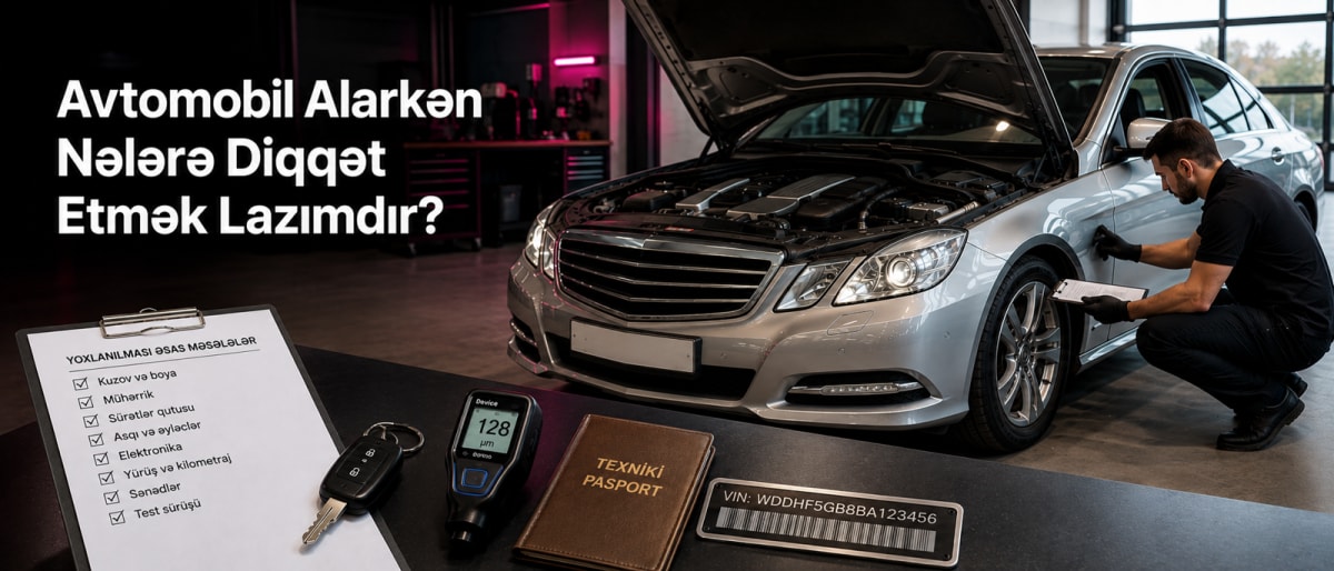 Avtomobil Alarkən Nələrə Diqqət Etmək Lazımdır?