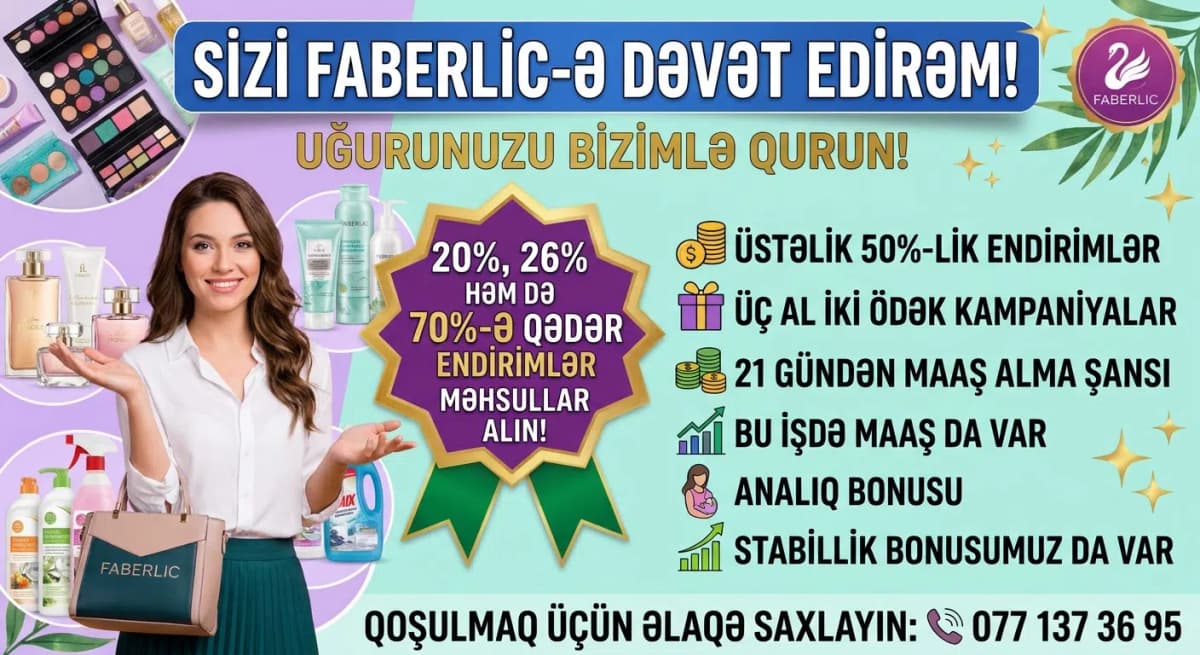 Biznes təklifi Faberlic