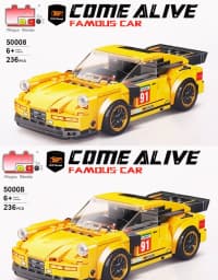 Come Alive 50008 İdman Avtomobili Konstruktoru (236 hissə) — şəkil 3