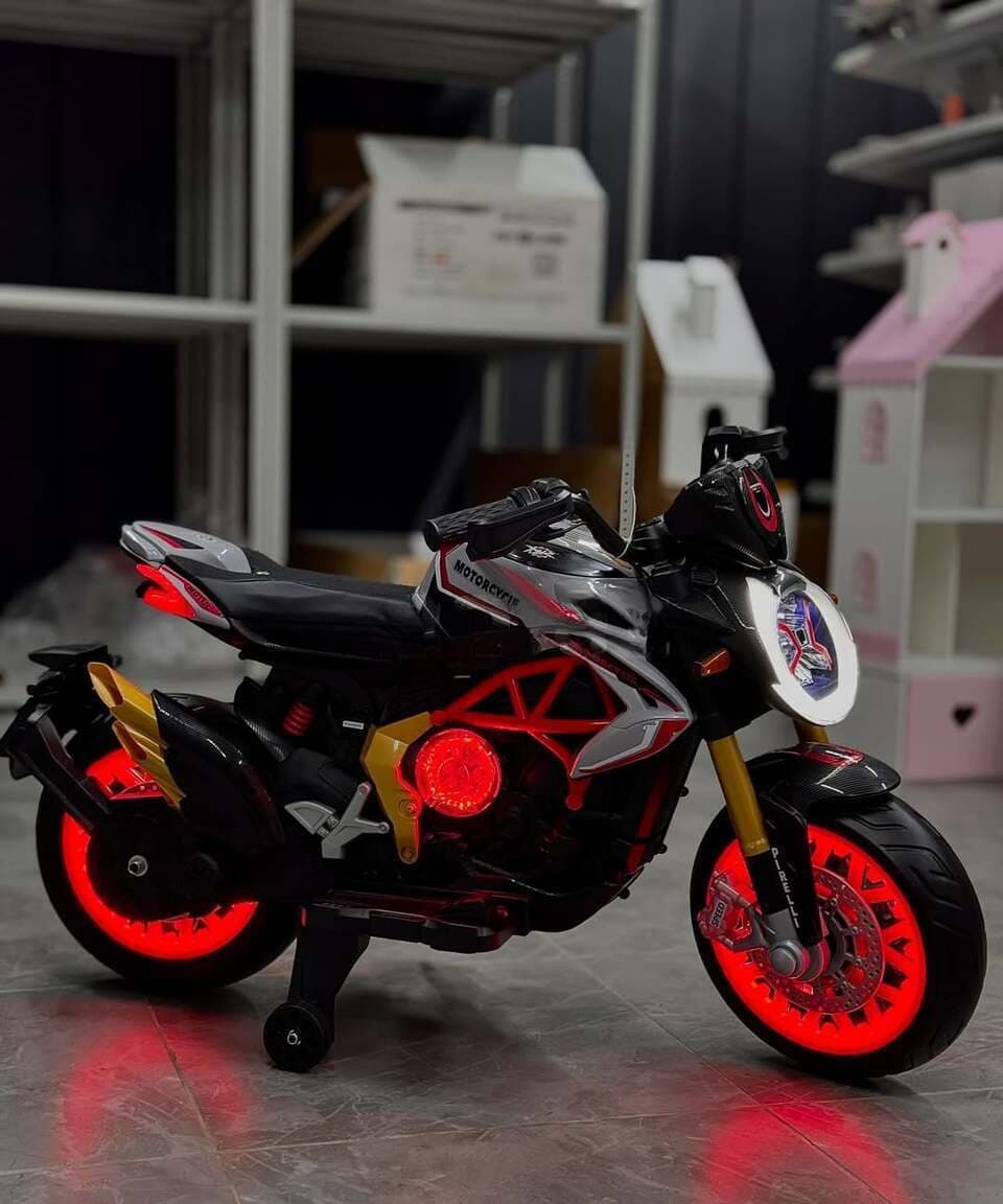 Uşaq motosikleti 12V akkumulyatorlu