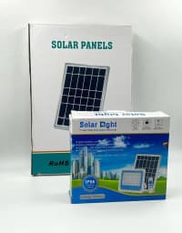 Solar Lamp S-100W günəş panelli LED projektor — şəkil 3