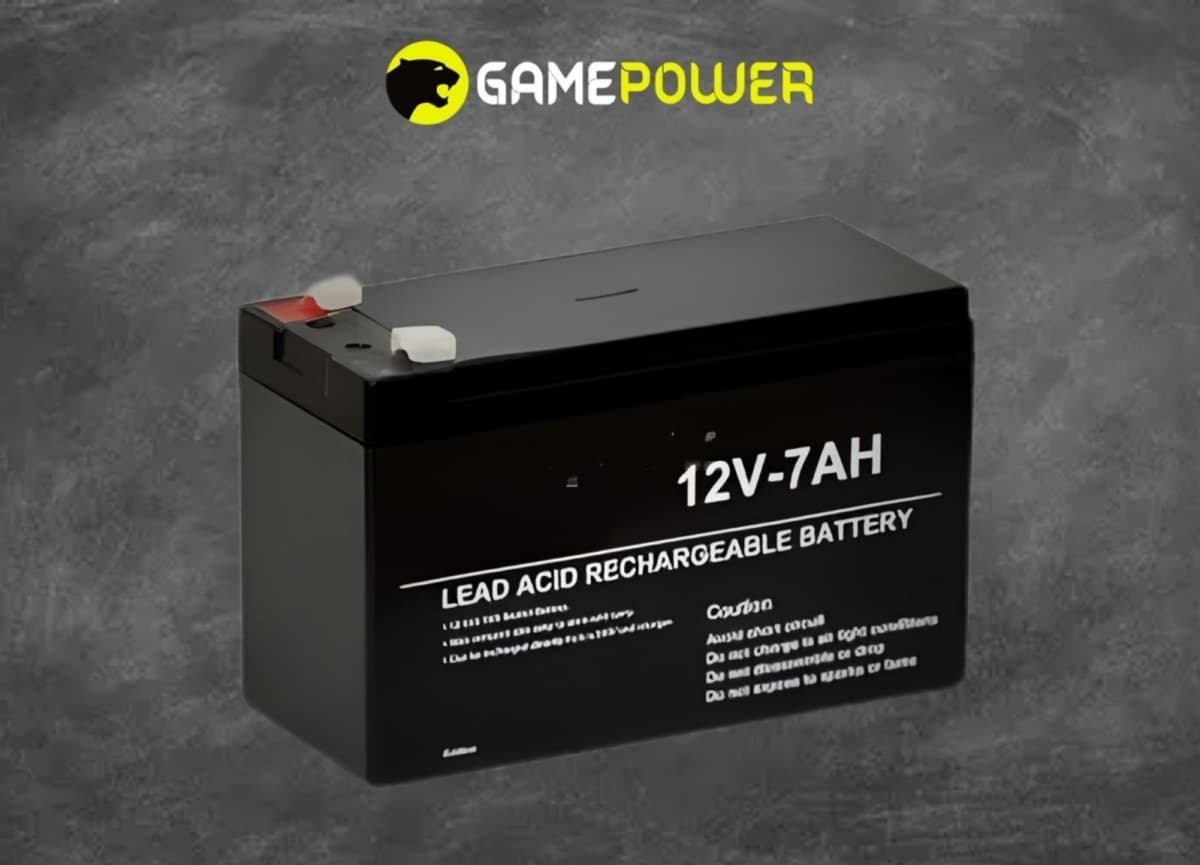 Powerline 12V-7Ah UPS Batareyası