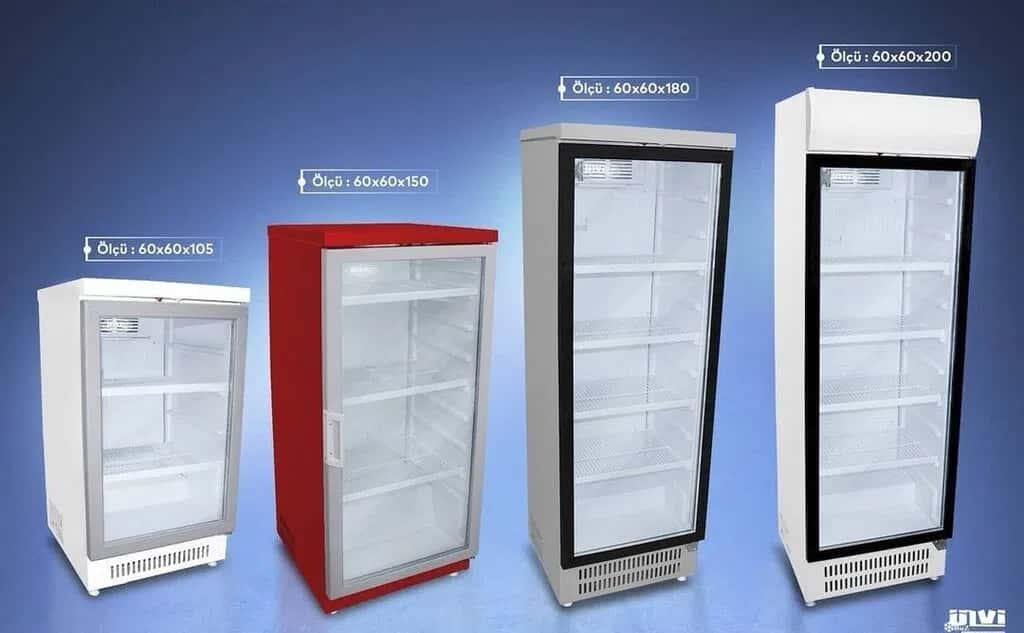 Refrigerated display case for water 200x60x60 cm - Tenderyard