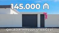 3 otaqlı bağ evi 110 m² satılır — şəkil 1