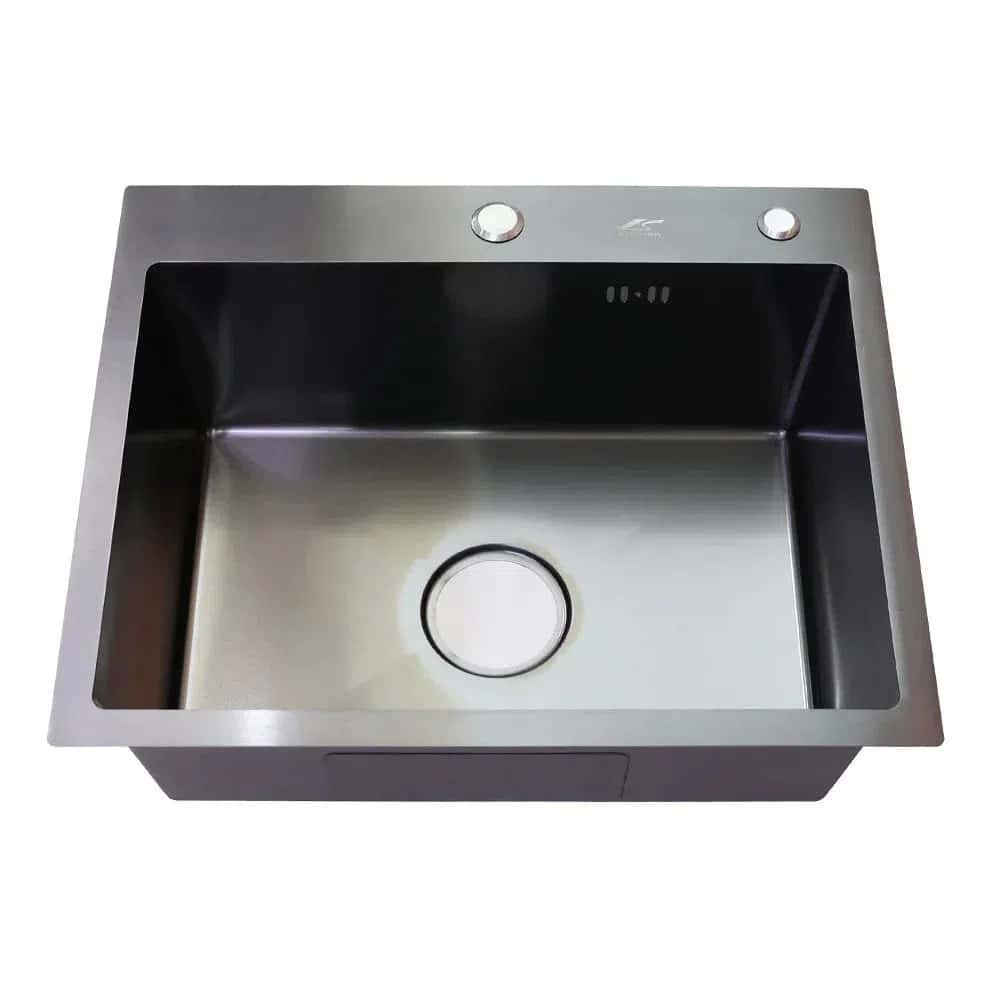 Rectangular sink, Black color - Tenderyard