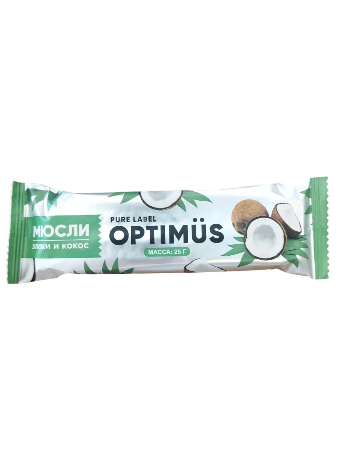 Optimus Pure Label Kokoslu Taxıl Barı 25 q - Tenderyard