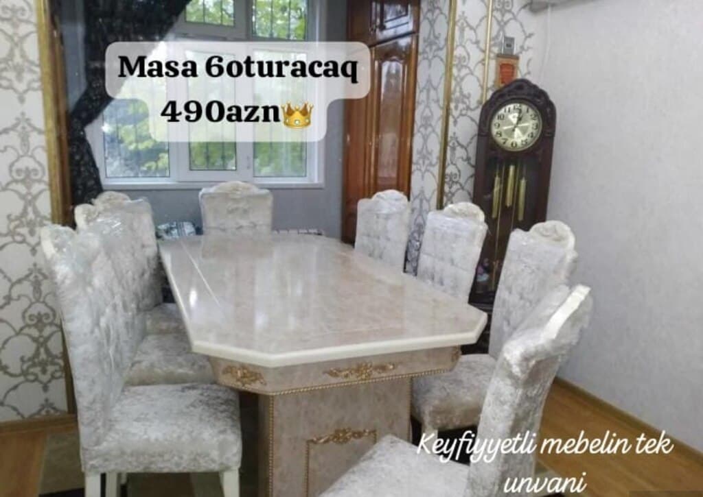 Masa-stul dəsti, Qarışıq rəng