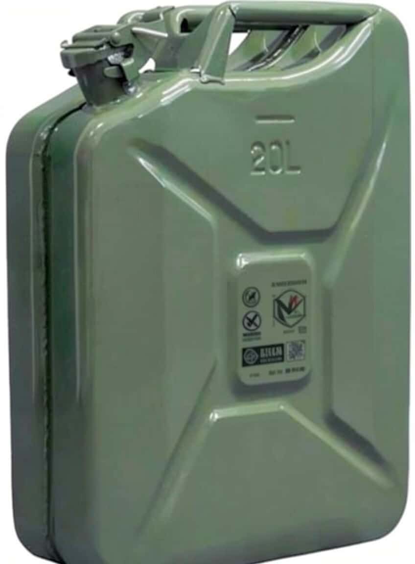 Metal Kanistr Bidonlar (5L, 10L, 20L) - Tenderyard