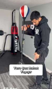 Yerdən qoyulan boks kisələri və hədəf lövhələri — şəkil 23