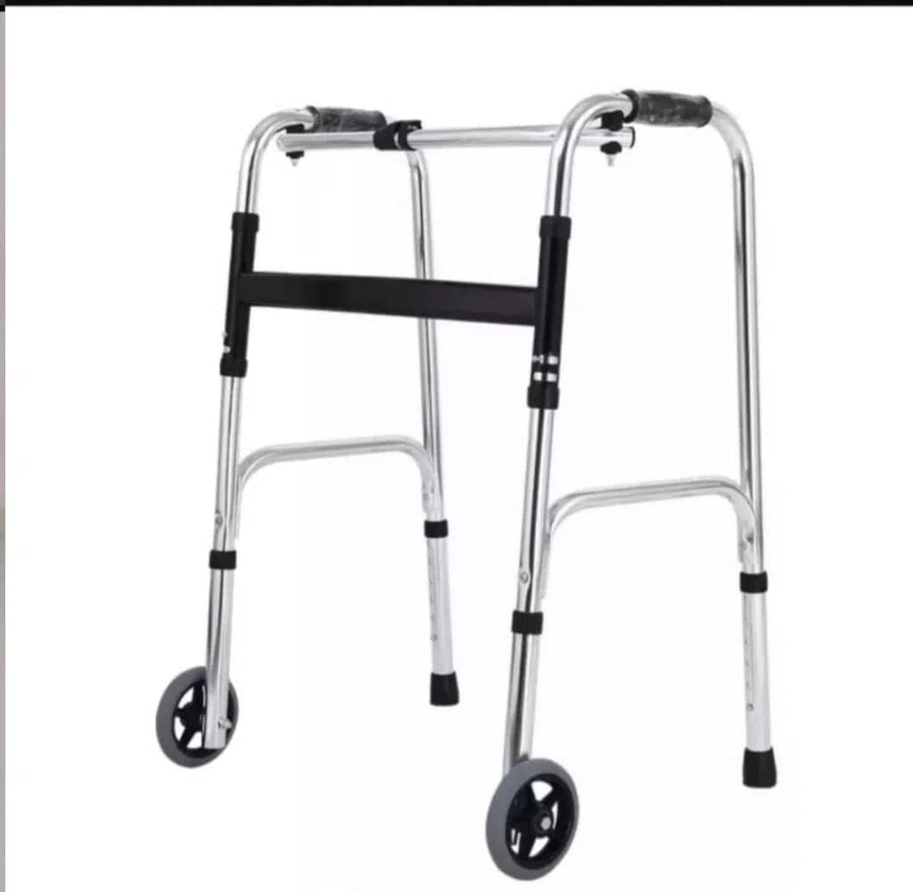 Alüminium Gəzinti Çərçivəsi (Rollator) Təkərli