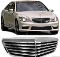 Radiator barmaqlığı Mercedes W221 2010 — şəkil 3