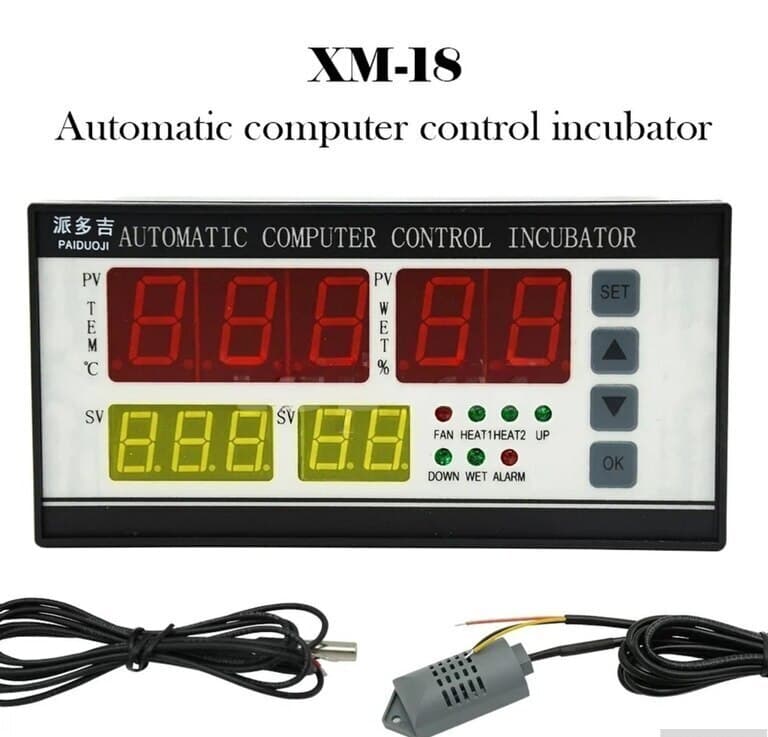 İnkubator beyni XM-18 avtomatik idarəetmə paneli