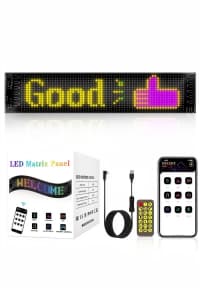 Pixel LED Reklam Lenti (RGB) — şəkil 6