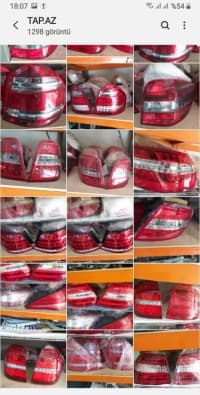 Arxa stop işığı Mercedes GLS W167 — şəkil 10
