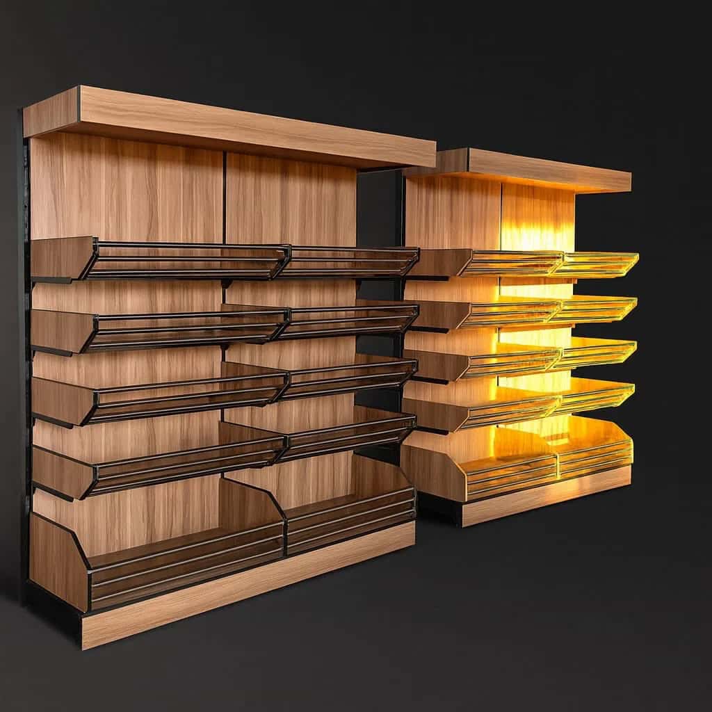 Market Shelves and Kitchen Equipment - Tenderyard