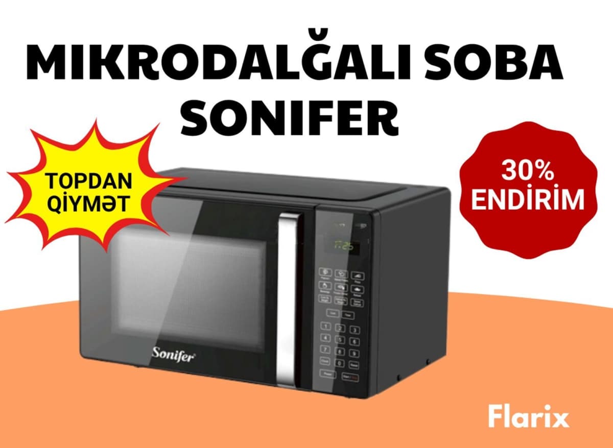 Sonifer mikrodalğalı soba